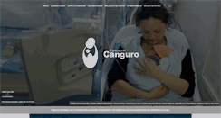 Desktop Screenshot of fundacioncanguro.co